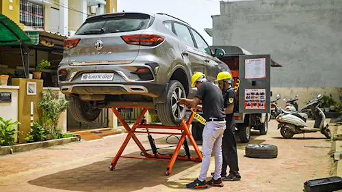MG India launches service at home facility
